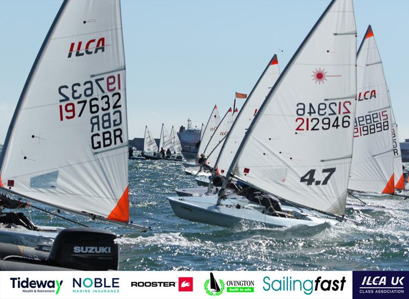 ILCA 4 UK National Open 1 at the WPNSA photo copyright Steven Angell taken at Weymouth & Portland Sailing Academy and featuring the ILCA 4 class
