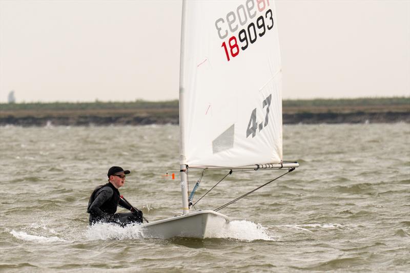 Noah Mathers, third overall - Burnham Dinghy Easter Regatta - photo © Petru Balau Sports Photography / sports.hub47.com