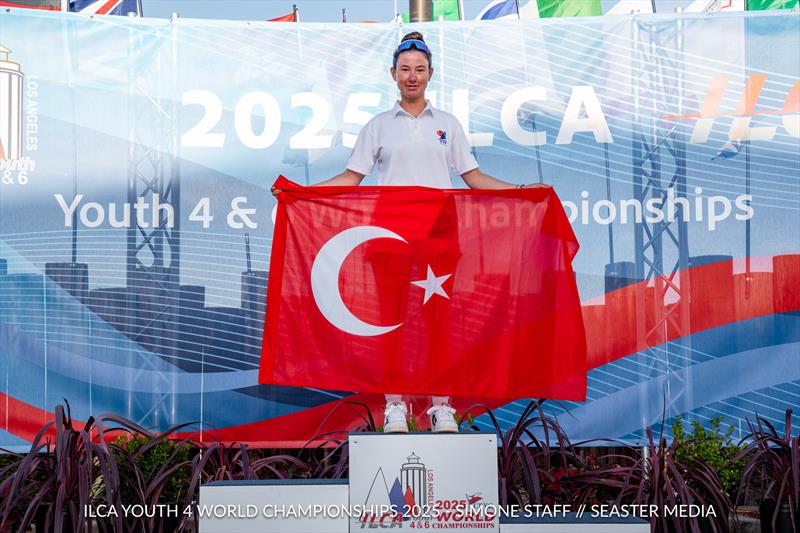ILCA 4 Youth World Championships 2025 Prize Giving - photo © Simone Staff