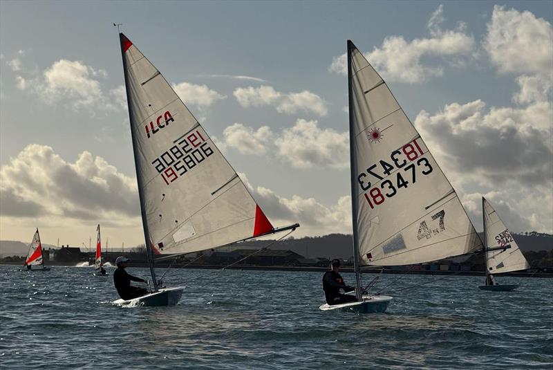 IW Youth and Junior Dinghy Championships Series finale at Brading Haven - photo © Karl Schafer