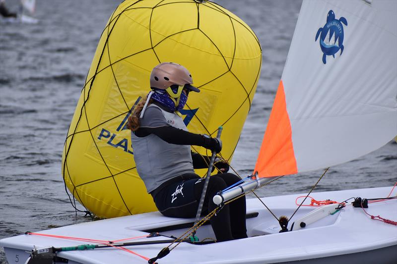 ILCA 4 Solidarity sailor Kiera Dimock from New Zealand - 2026 ILCA Oceania & Australian Open & Youth Championship - photo © Jane Austin