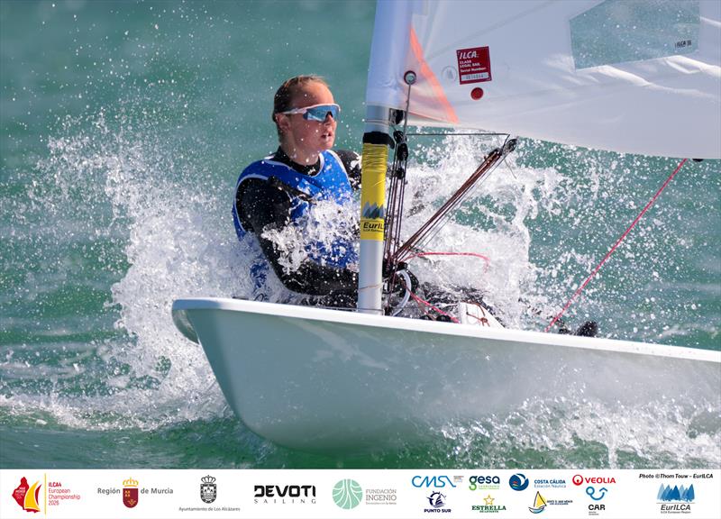 2026 ILCA 4 Youth European Championships & Open European Trophy at Los Alcázares, Spain Day 1 photo copyright Thom Touw / EurILCA taken at  and featuring the ILCA 4 class