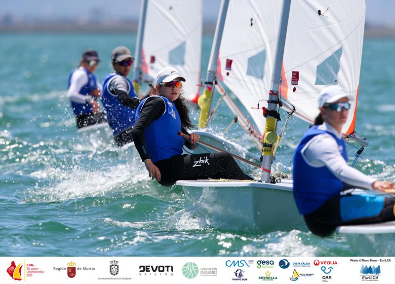 2026 ILCA 4 Youth European Championships & Open European Trophy at Los Alcázares, Spain Day 5 - photo © Thom Touw / EurILCA