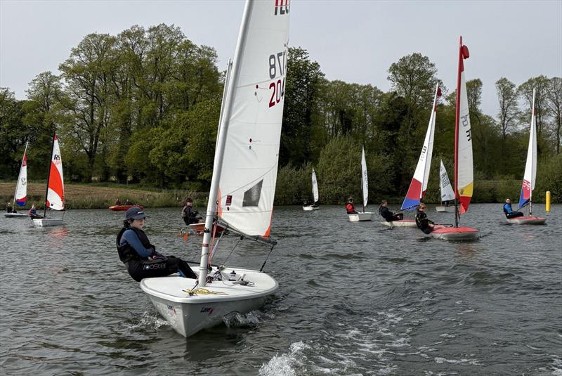 Young sailors compete in Dragon Series at Gresford photo copyright GSC taken at Gresford Sailing Club and featuring the ILCA 4 class