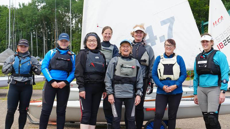 Annual Women's ILCA Regatta at Burton Sailing Club  - photo © David Ellis