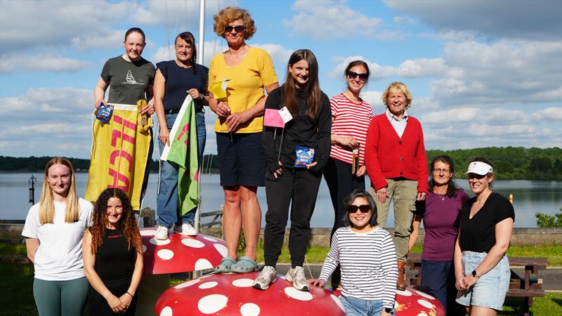 Winners in the Annual Women's ILCA Regatta at Burton Sailing Club  - photo © David Ellis