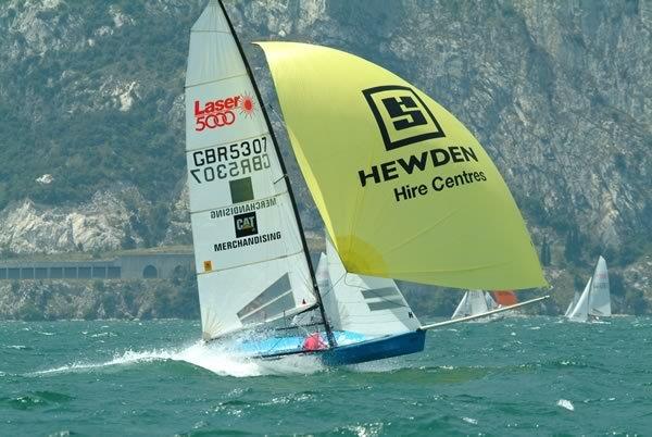 Laser 5000s on Lake Garda photo copyright Nick Kirk / N D K Photography taken at Circolo Vela Torbole and featuring the Laser 5000 class