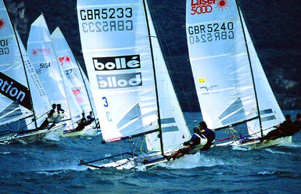 Laser 5000s on Lake Garda photo copyright 5000 class taken at Circolo Vela Torbole and featuring the Laser 5000 class