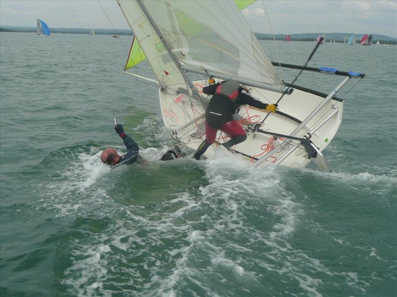 Laser 5000 training weekend on Chichester Harbour photo copyright Thomas Hill taken at  and featuring the Laser 5000 class