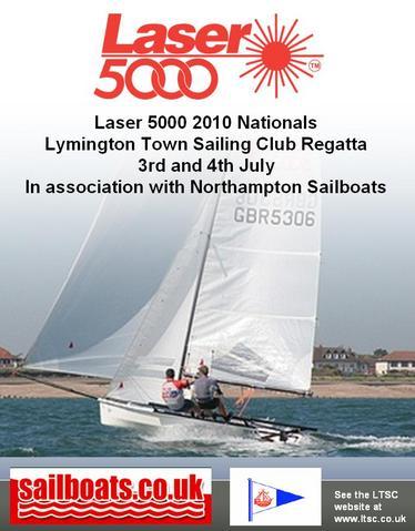 Winding up for the 2010 National Champs photo copyright Laser 5000 Class Association taken at Lymington Town Sailing Club and featuring the Laser 5000 class