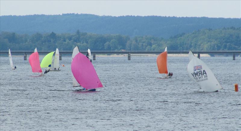 Laser 5000 Europeans on Lake Mohnesee photo copyright Clive Grant taken at  and featuring the Laser 5000 class