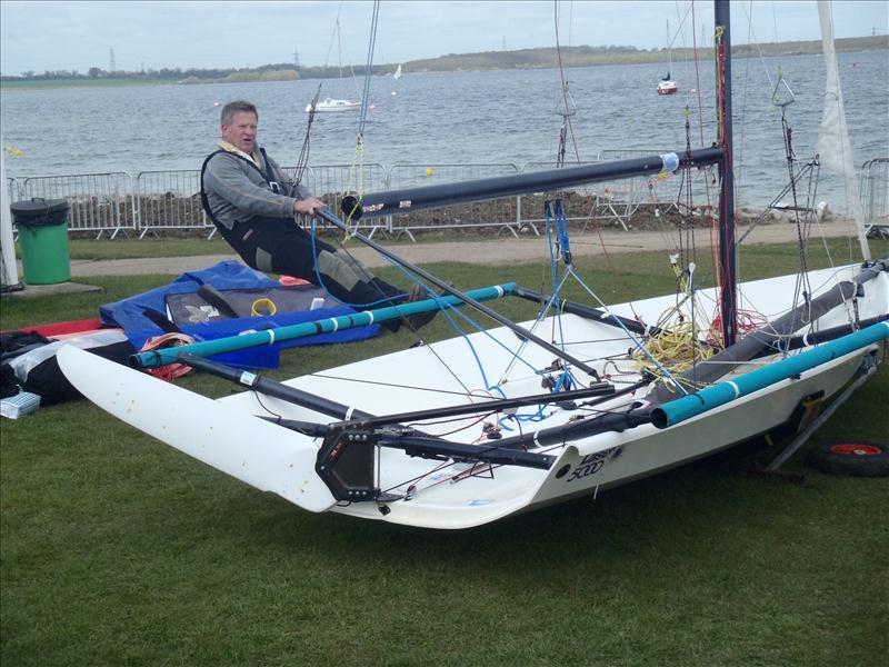 Laser 5000 training event at Grafham photo copyright Neil Luckett taken at Grafham Water Sailing Club and featuring the Laser 5000 class