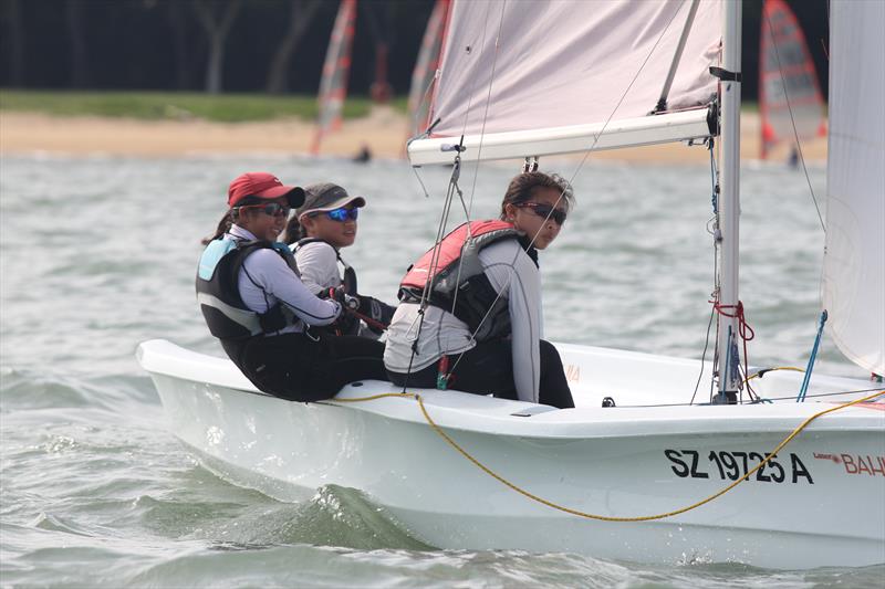 Singapore Youth Olympic Festival day 1 photo copyright Icarus Sailing Media taken at Singapore Sailing Federation and featuring the Laser Bahia class