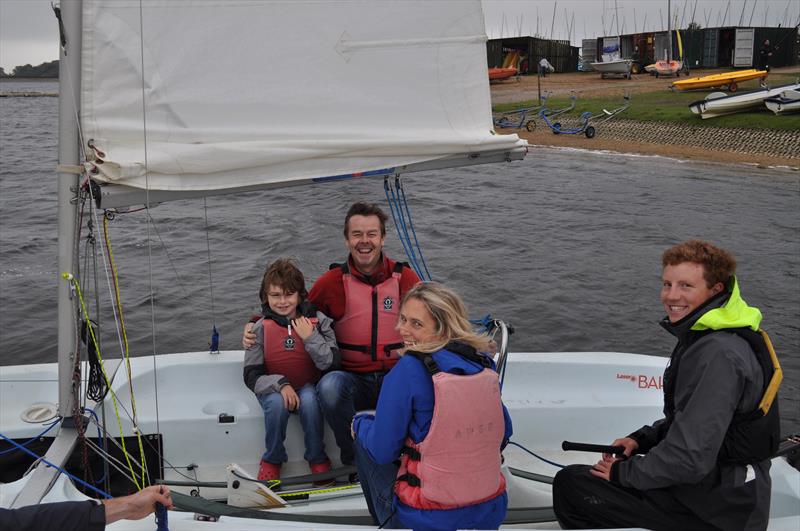 RYA Sail for Gold Roadshow celebrates the Paralympics by introducing people to sailing at Alton Water photo copyright Mike Haigh taken at Alton Water Sports Centre and featuring the Laser Bahia class