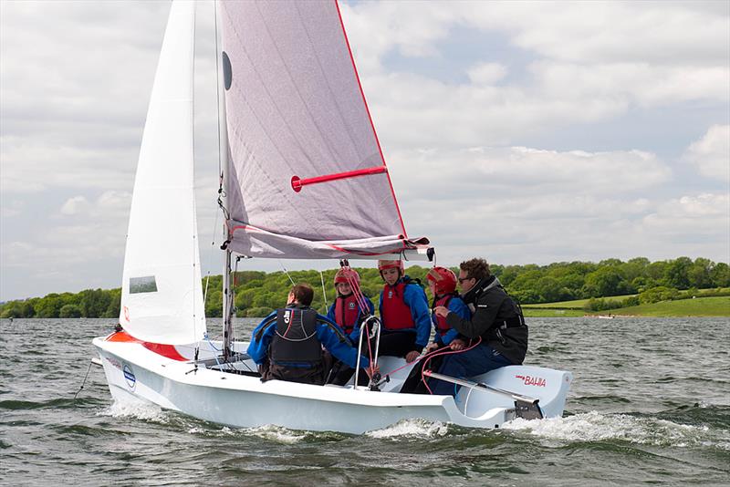 Learning to Sail with Paul Goodison and the Volvo Sailing Academy photo copyright Volvo Car UK taken at Rutland Sailing Club and featuring the Laser Bahia class