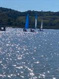 Cadet coaching and racing at Solway © April Whiteley