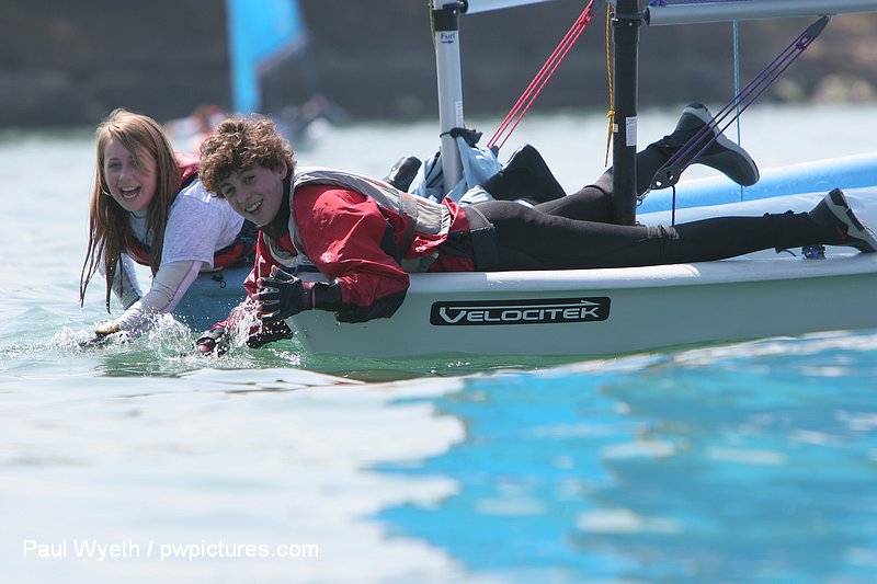 The national championship season starts with the Pico nationals at Gurnard on the Isle of Wight photo copyright Paul Wyeth / www.pwpictures.com taken at Gurnard Sailing Club and featuring the Laser Pico class