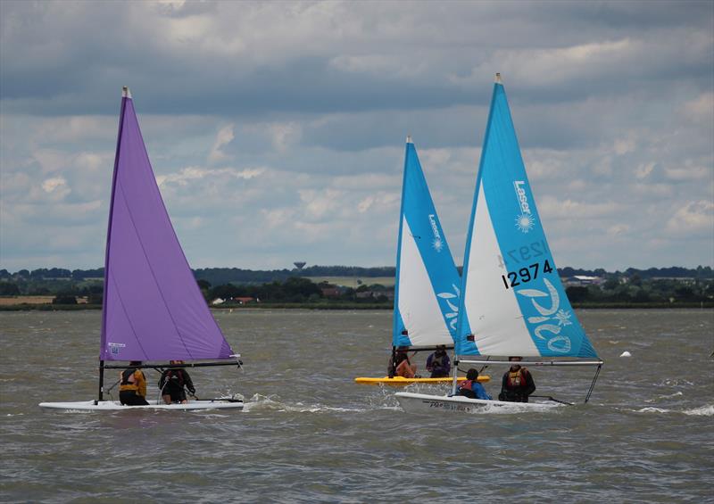 Marconi SC host 12 special youngsters from Ukraine photo copyright Alan Caulfield / MSC taken at Marconi Sailing Club and featuring the Laser Pico class