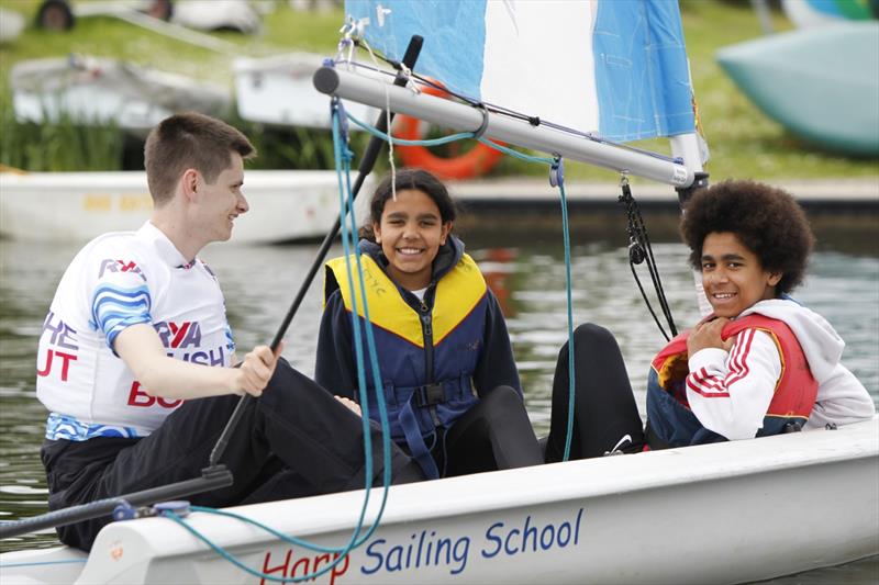 RYA Push the Boat Out 2017 to be bigger than ever photo copyright Paul Wyeth / RYA taken at Welsh Harp Sailing Club and featuring the Laser Pico class