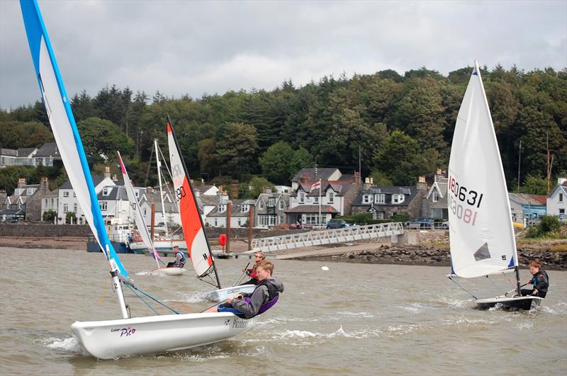 Solway Yacht Club Cadet Week photo copyright Richard Bishop taken at Solway Yacht Club and featuring the Laser Pico class