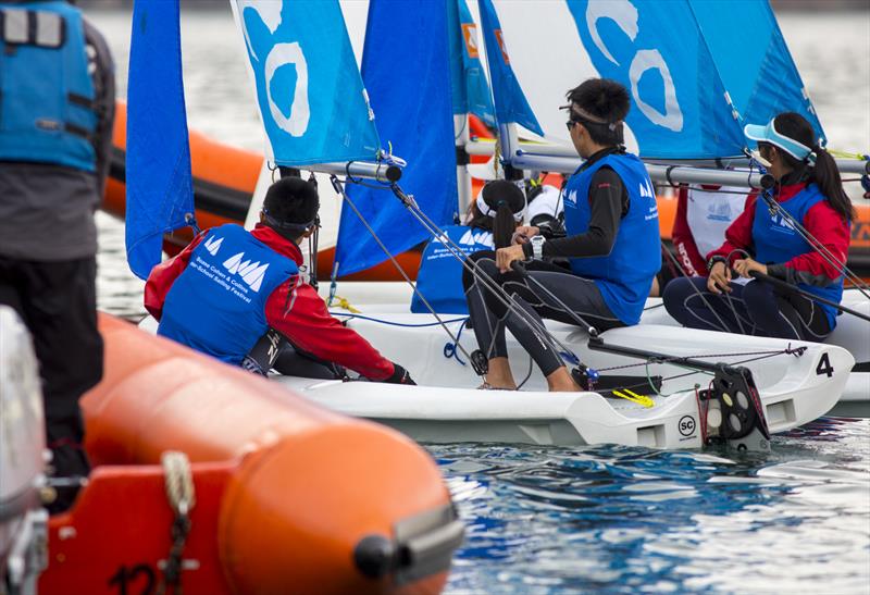 Boase Cohen & Collins Interschool Sailing Festival 2019 photo copyright RHKYC / Guy Nowell taken at Royal Hong Kong Yacht Club and featuring the Laser Pico class