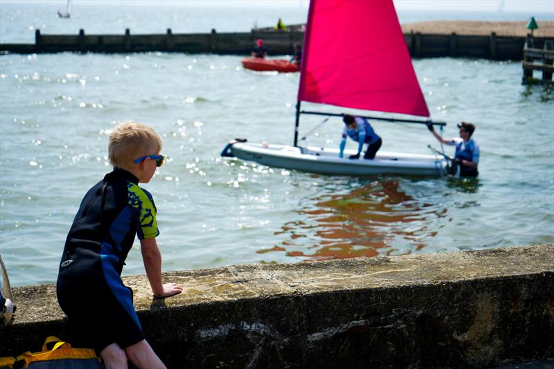 Hill Head Sailing Club Open Day photo copyright Lotte Johnson / www.lottejohnson.com taken at Hill Head Sailing Club and featuring the Laser Pico class