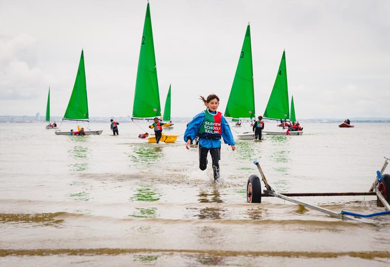 Princess Royal visit to Seaview Sailing Trust photo copyright Sea View Yacht Club taken at Sea View Yacht Club and featuring the Laser Pico class