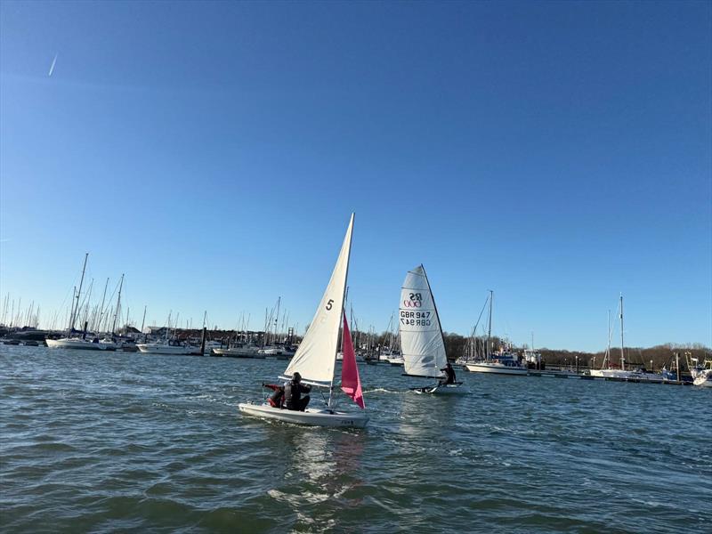 Festive Junior & Youth Race at Warsash Sailing Club photo copyright Jamie Blackman taken at Warsash Sailing Club and featuring the Laser Pico class