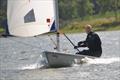 Radial fleet winner, Chris Jones during the  during the Laser South Coast Grand Prix at Sutton Bingham © Saffron Gallagher