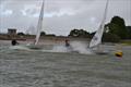 Blustery conditions for the Laser South Coast Grand Prix at Sutton Bingham © Saffron Gallagher