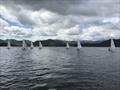 Lighter winds on Sunday for the ILCA training at Ullswater © Tim Hulse