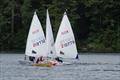 Close mark action - ILCA 6 open meeting at Chipstead &copy; Ian Cobb