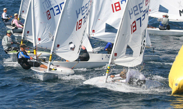 89 women & 71 men for the Laser Radial worlds in California photo copyright Rich Roberts taken at California Yacht Club and featuring the ILCA 6 class