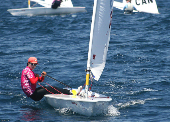 89 women & 71 men for the Laser Radial worlds in California photo copyright Rich Roberts taken at California Yacht Club and featuring the ILCA 6 class