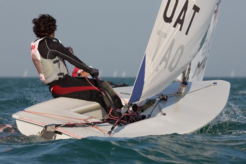 Sail the Gulf Regatta day 3 photo copyright Matias Capizzano / www.capizzano.com taken at Doha Sailing Club and featuring the ILCA 6 class