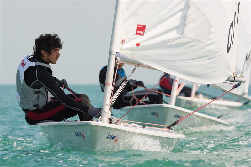 Sail the Gulf Regatta day 4 photo copyright Matias Capizzano / www.capizzano.com taken at Doha Sailing Club and featuring the ILCA 6 class