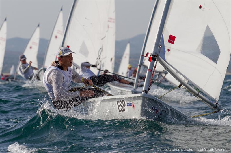 Medal races in the ISAF Youth Sailing World Championship photo copyright Neuza Aires Pereira / ISAF taken at  and featuring the ILCA 6 class