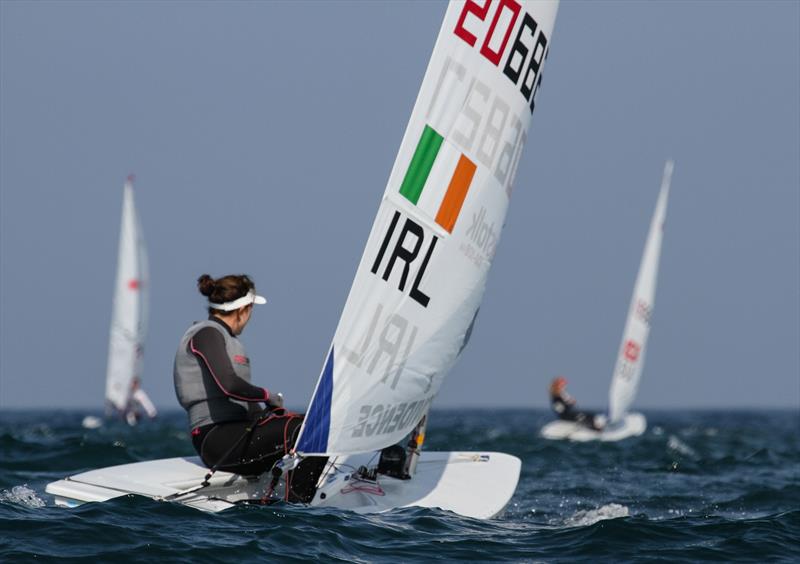 Annalise Murphy on day 5 of the ISAF Sailing World Championship photo copyright ISAF taken at  and featuring the ILCA 6 class