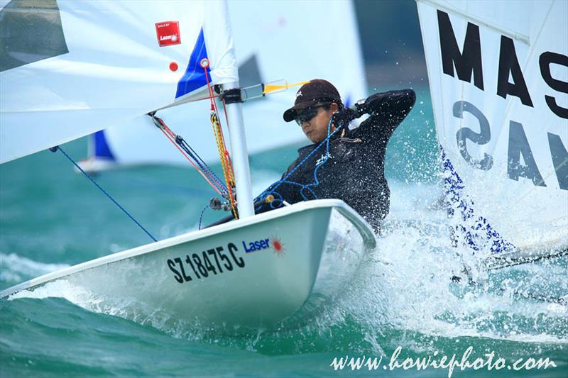 Fish & Co. Singapore Youth Sailing Championships day 1 photo copyright Howie Choo / www.howiephoto.com taken at Singapore Sailing Federation and featuring the ILCA 6 class