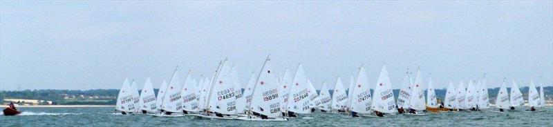 Rooster Laser Masters' Nationals at Pevensey Bay photo copyright Adrian Peckham taken at Pevensey Bay Sailing Club and featuring the ILCA 6 class