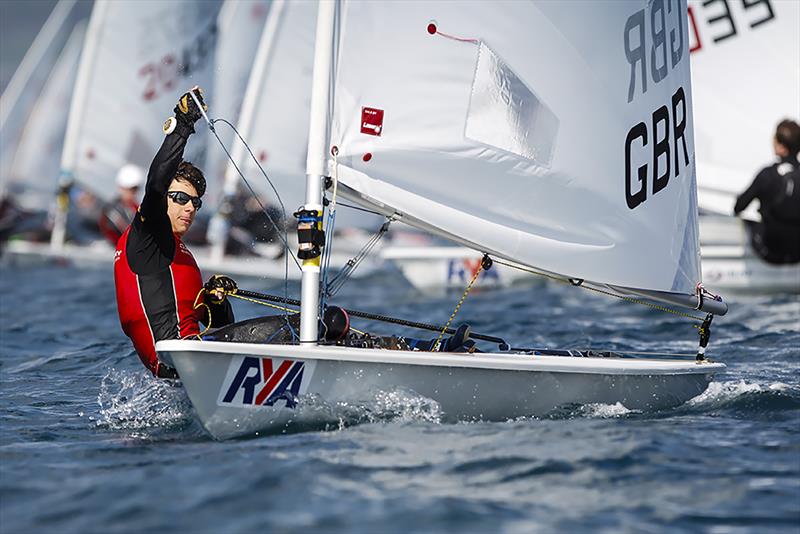 Daniel Whiteley, Laser Radial - photo © Paul Wyeth / RYA