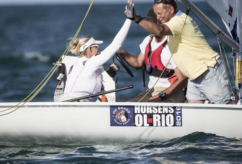 Anne-Marie Rindom wins the Laser Radial Women's Worlds in Oman photo copyright Mark Lloyd taken at Oman Sail and featuring the ILCA 6 class