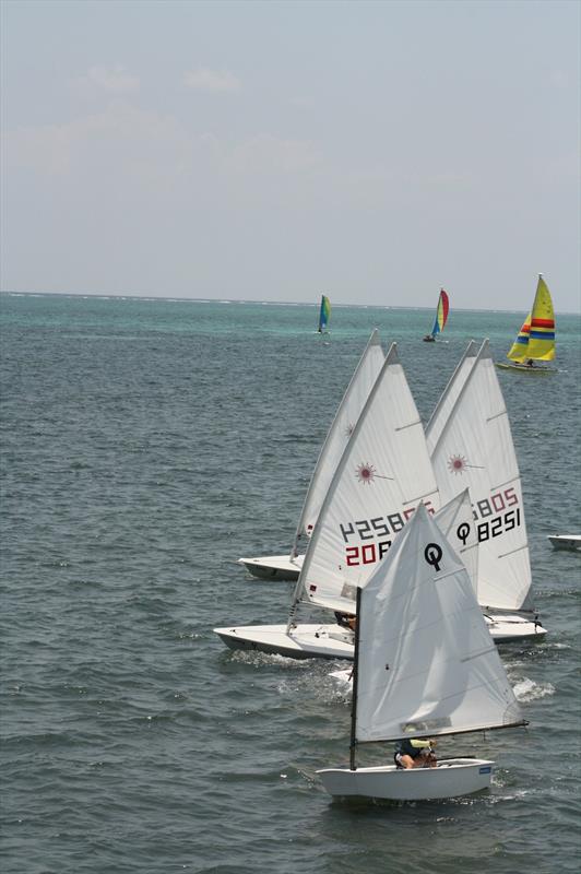 Top Laser Radial sailors at Belize Sailing School photo copyright Belize Sailing School taken at Belize Sailing Association and featuring the ILCA 6 class