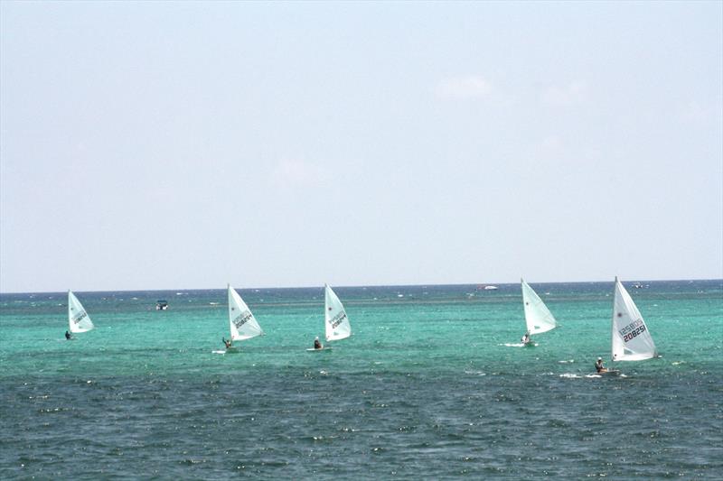 Top Laser Radial sailors at Belize Sailing School - photo © Belize Sailing School