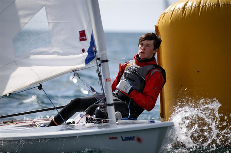 Theo Phillips during the Welsh Youth & Junior Championships at Plas Heli photo copyright Andy Green / www.greenseaphotography.co.uk taken at Plas Heli Welsh National Sailing Academy and featuring the ILCA 6 class