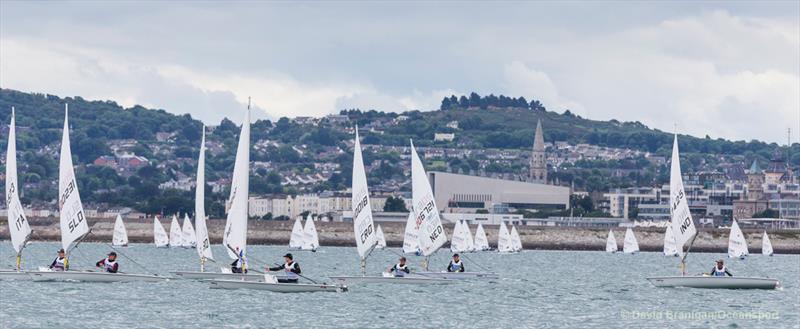 KBC Laser Radial World Championships in Ireland - Day 1 - photo © David Branigan / www.oceansport.ie