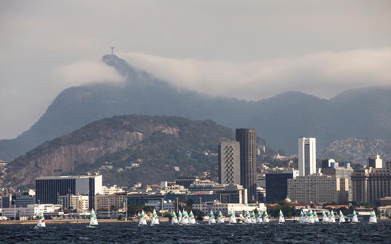 Day 2 of the Rio 2016 Olympic Sailing Regatta photo copyright Sailing Energy / World Sailing taken at  and featuring the ILCA 6 class