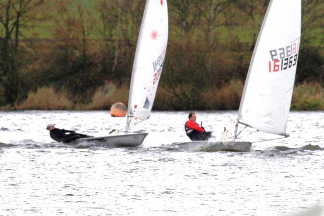 Leigh & Lowton Revett Series day 5 photo copyright Gerard van Den Hoek taken at Leigh & Lowton Sailing Club and featuring the ILCA 6 class