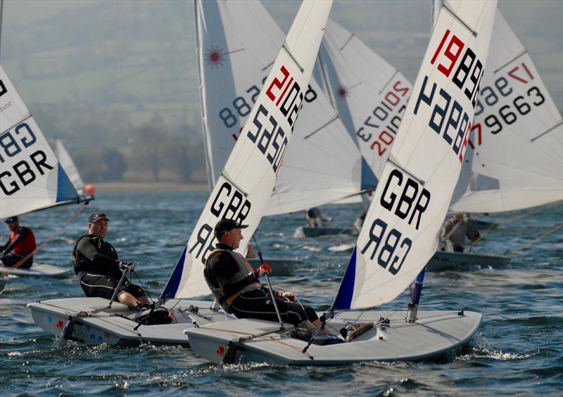 UK Laser Masters Inlands at Chew Valley Lake photo copyright Errol Edwards taken at Chew Valley Lake Sailing Club and featuring the ILCA 6 class