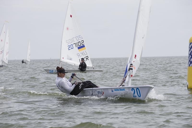 Delta Lloyd Regatta day 2 photo copyright Klaas Wiersma taken at Regatta Center Medemblik and featuring the ILCA 6 class